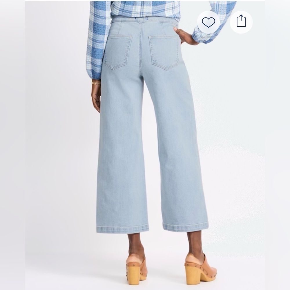 Studio Blue Jeans NWOT Mari Rigid High Rise Crop 32 - Picture 4 of 6